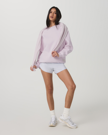Restore Oversized Crew 2.0 Women's Lilac Breeze Sweatshirt | Vuori onsale