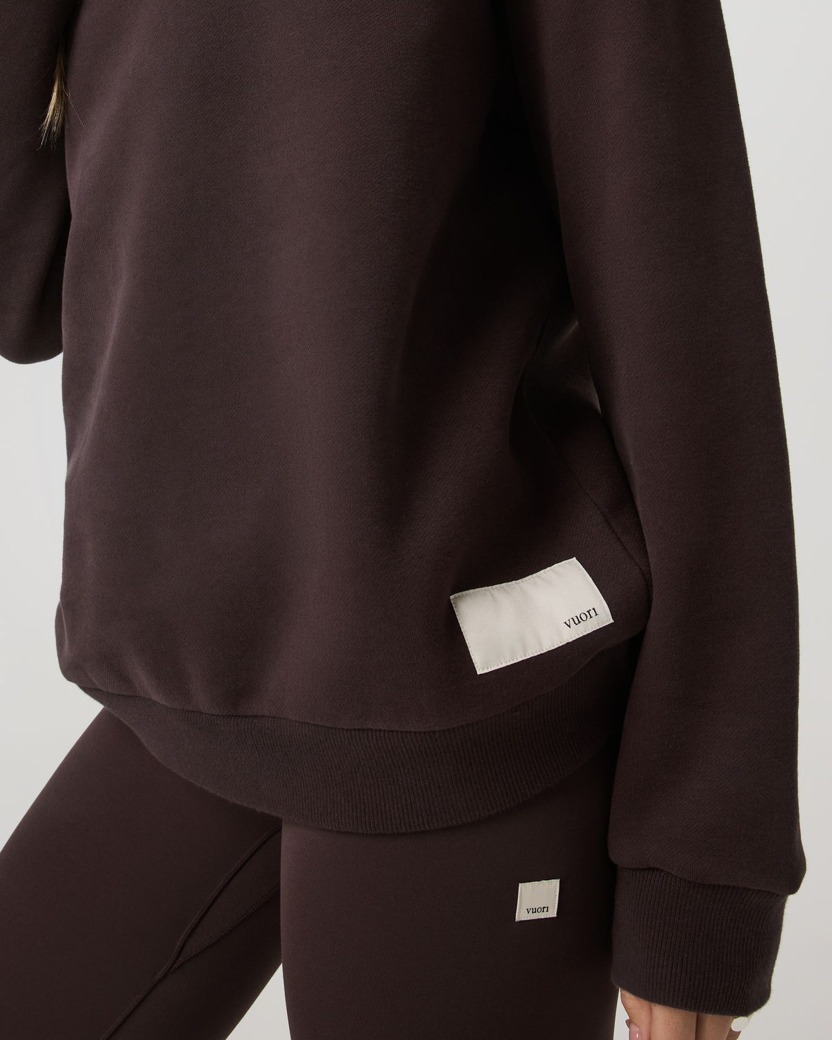 Restore Oversized Crew 2.0 French Roast Sweatshirt | Vuori online