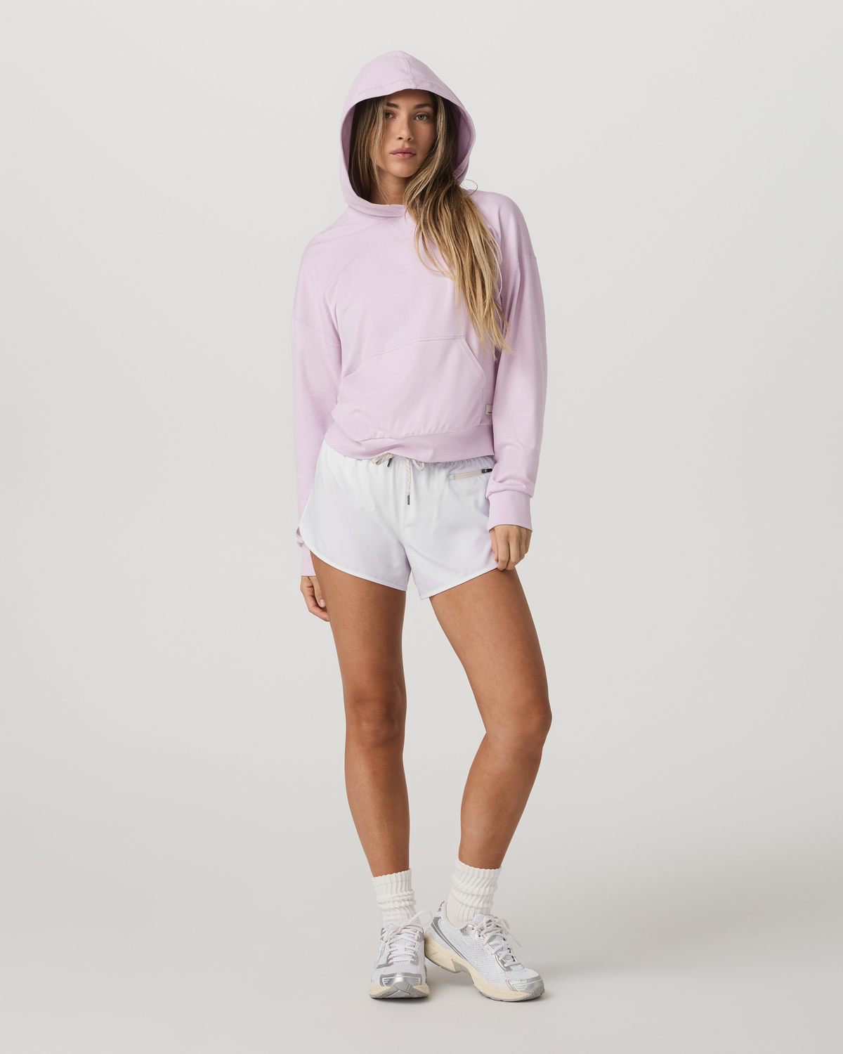 Women's Halo Modern Pullover Hoodie Lilac Breeze Heather | Vuori onsale