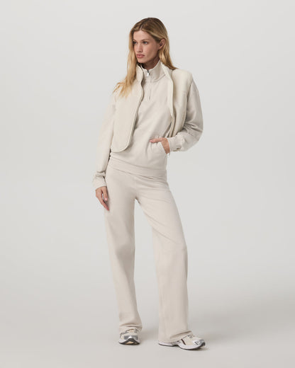 Granite Half Zip Women's Oatmeal Heather Sweatshirt | Vuori discount