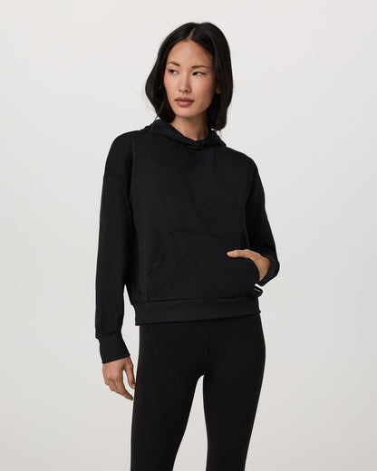 Halo Pullover Hoodie Women's Black Heather Hoodie | Vuori outlet