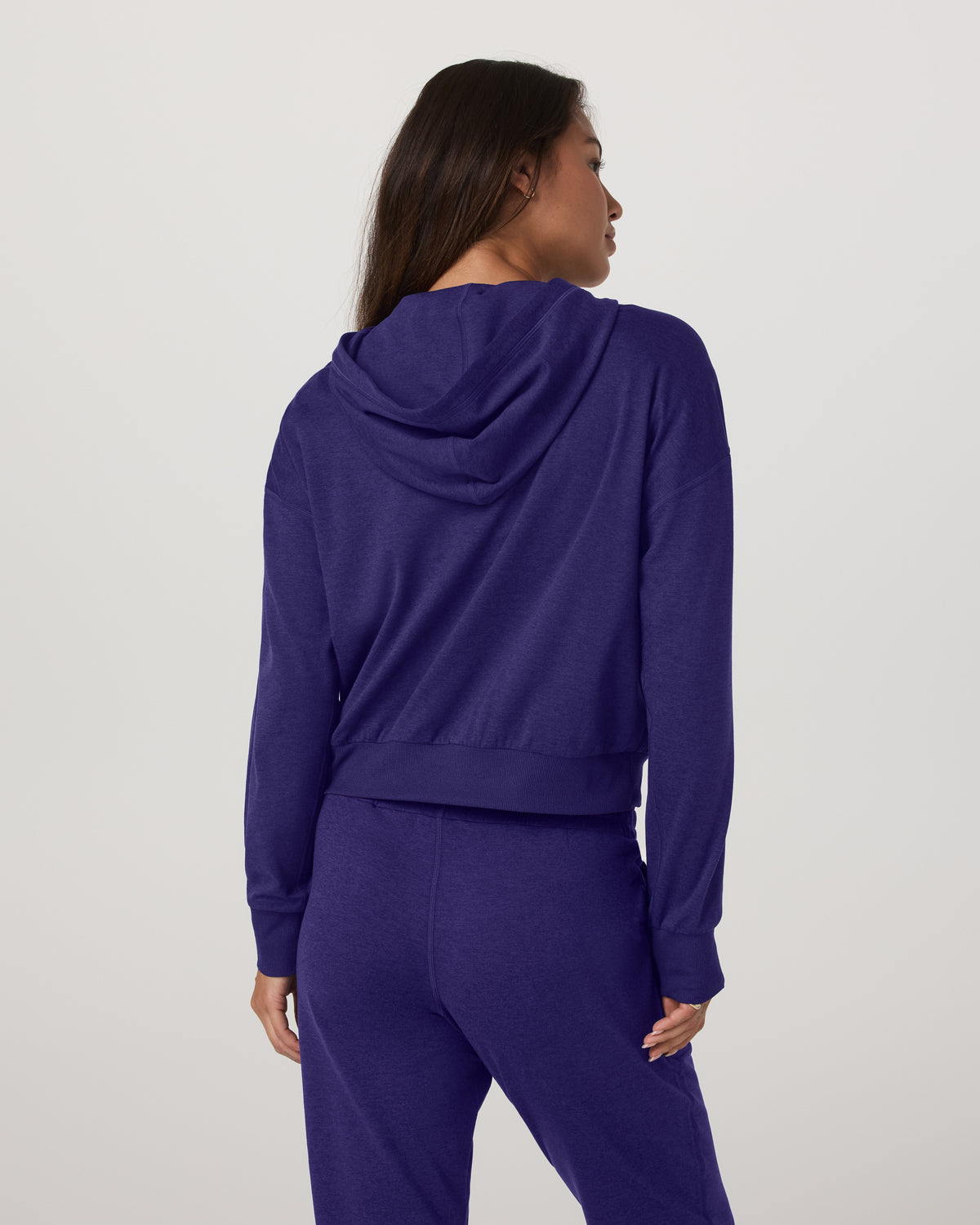 Halo Full Zip Hoodie Women's Stellar Sky Heather Hoodie | Vuori online