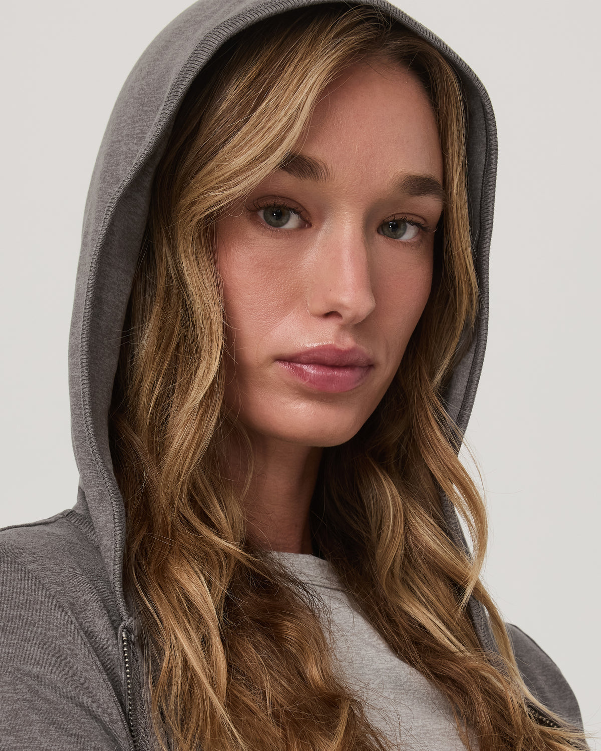 Halo Mini FZ Hoodie Women's Chia Heather Hoodie | Vuori discount