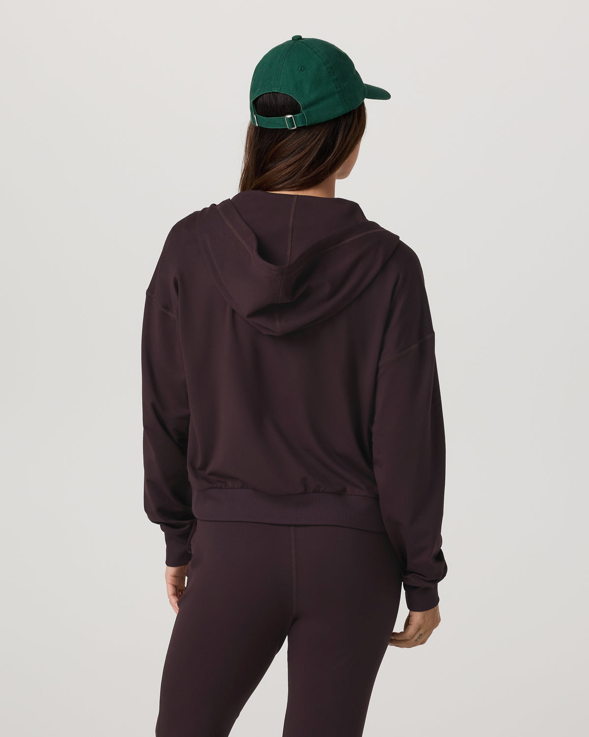 Halo Full Zip Hoodie Women's Raisin Hoodie | Vuori discount
