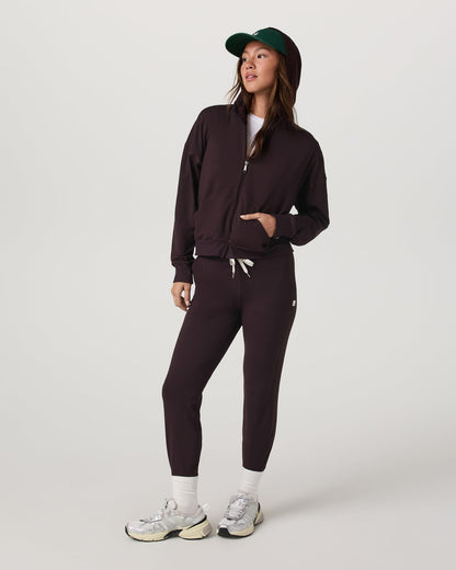 Halo Full Zip Hoodie Women's Raisin Hoodie | Vuori discount