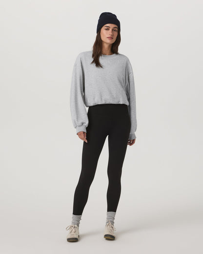 Sedona Bubble Crew Women's Light Heather Grey Crewneck | Vuori sale