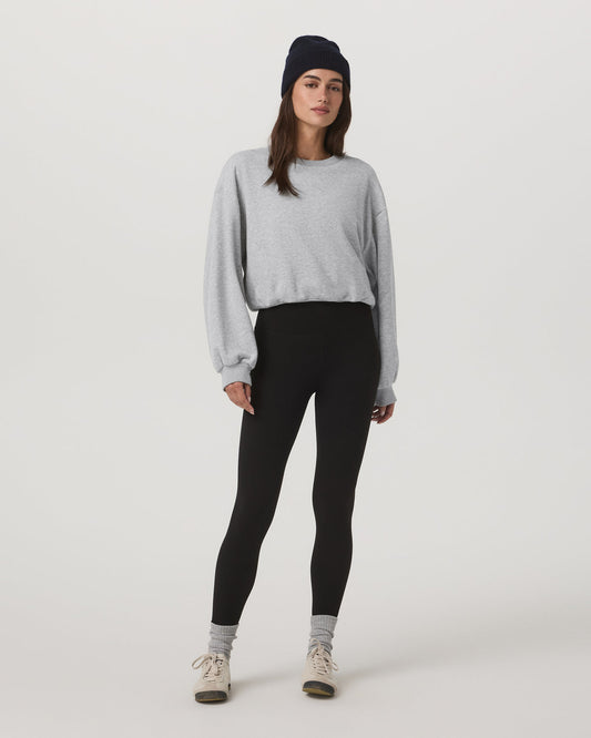 Sedona Bubble Crew Women's Light Heather Grey Crewneck | Vuori sale