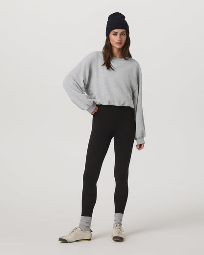 Sedona Bubble Crew Women's Light Heather Grey Crewneck | Vuori sale