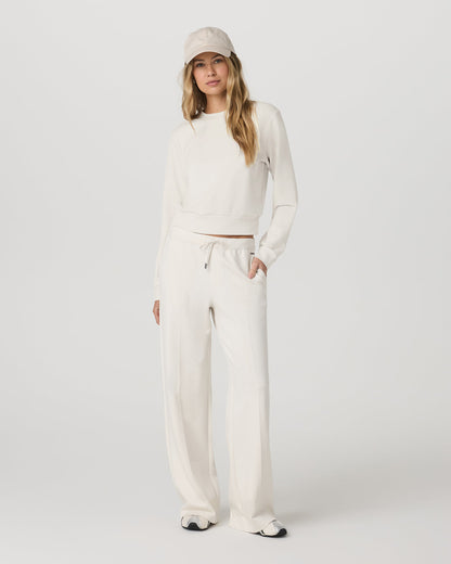 Compose Crew Marshmallow Pullover Fleece Sweatshirt | Vuori discount