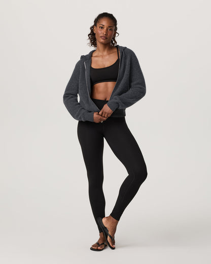 Émilie Cashmere Hoodie Women's Charcoal Heather | Vuori discount
