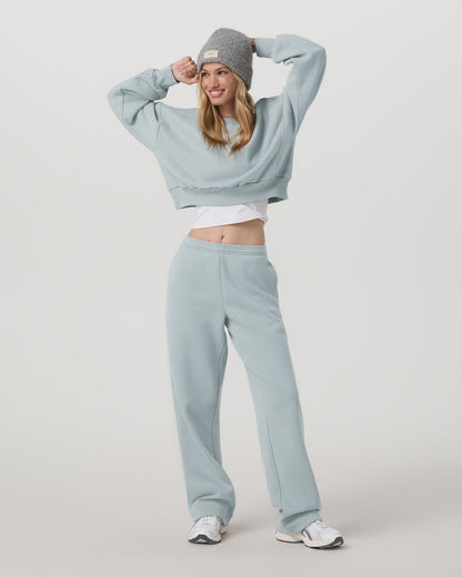 Restore Mini Crew Women's Blue Haze Crewneck | Vuori sale