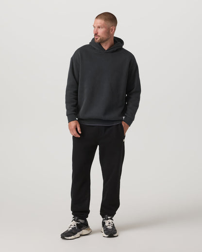 Restore Oversized Hoodie Washed Black | Vuori for sale