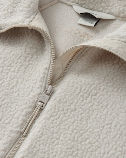 Alpine Jacket Women's Cozy Fleece Jacket in Bone | Vuori for sale