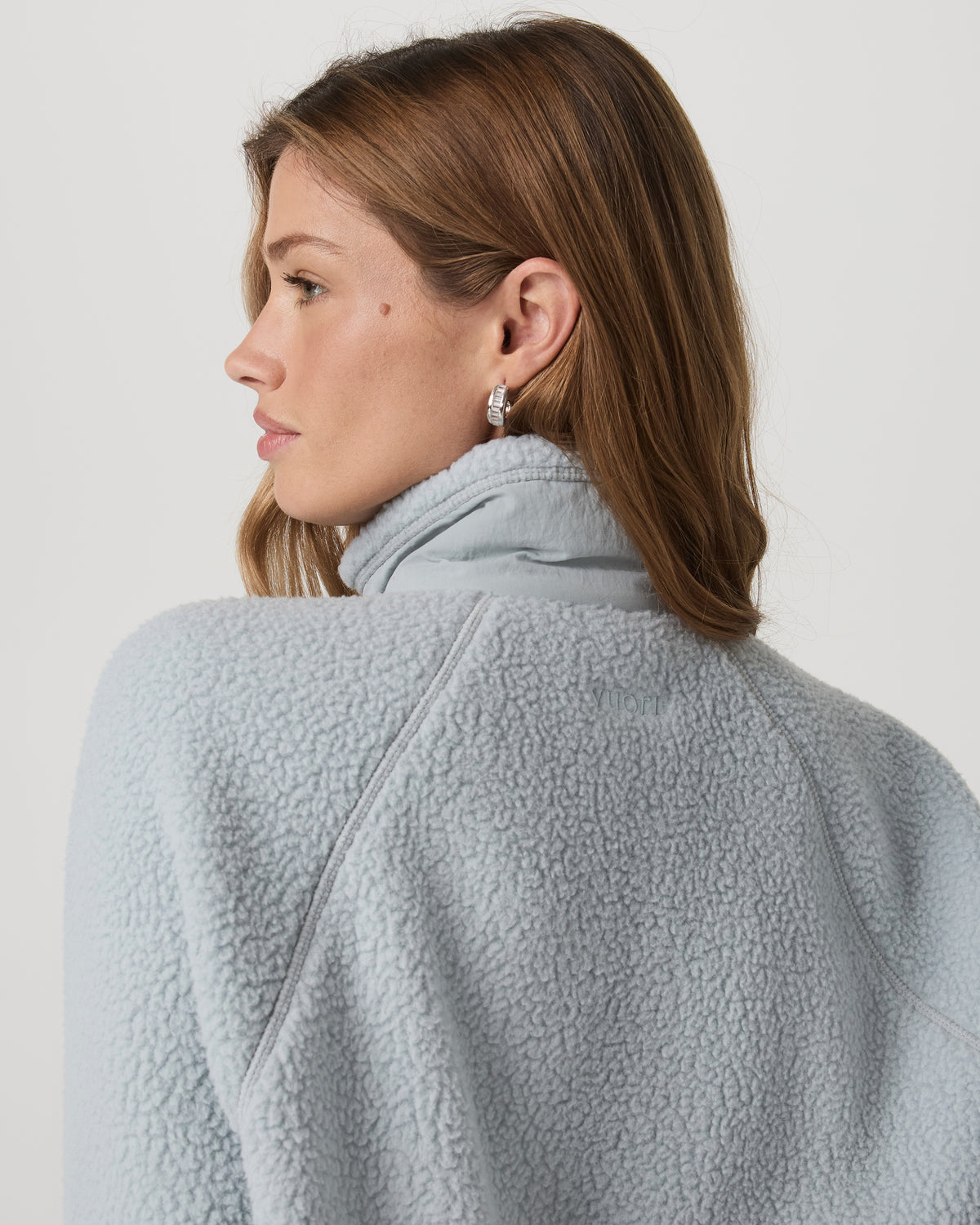 Alpine Jacket Women's Cozy Fleece Jacket in Blue Haze | Vuori online