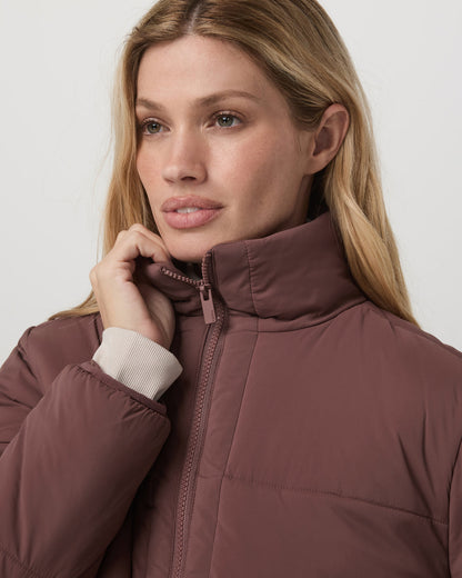 Canyon Insulated Venture Jacket Women's Sable Full-Zip | Vuori discount