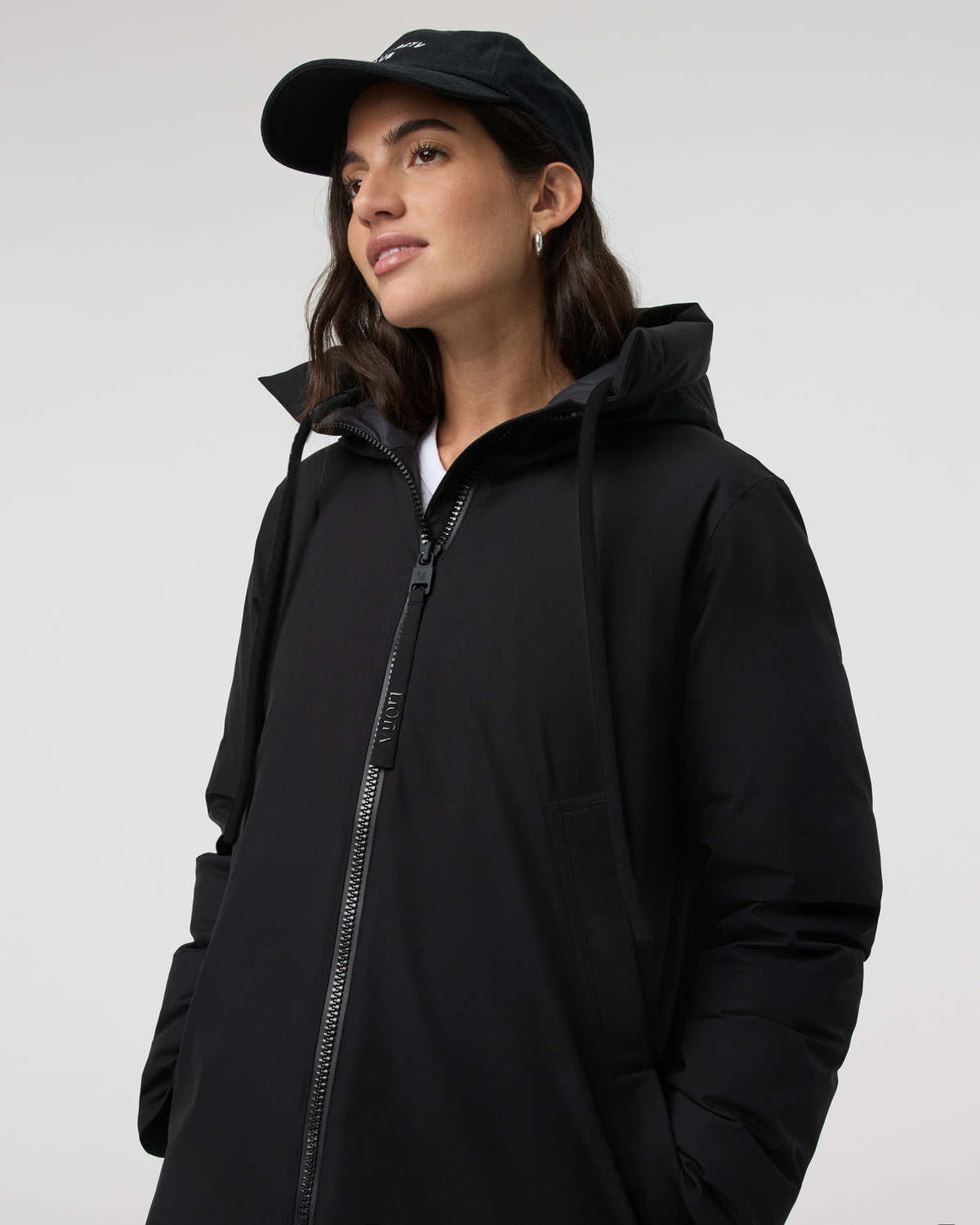Icelandic Anorak Women's Black Waterproof Jacket | Vuori onsale