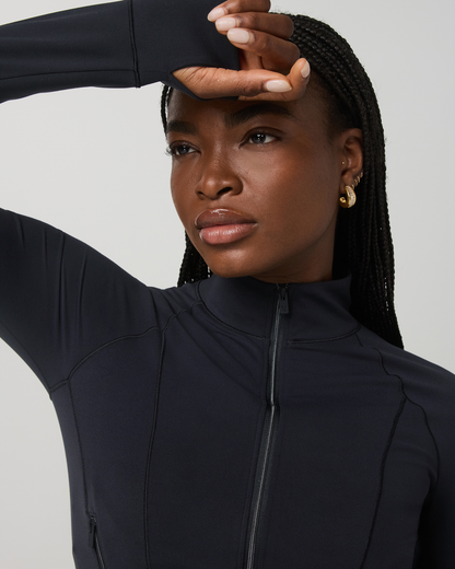 Vuori AllTheForm™ Fitness Jacket Women's Black Workout Jacket | Vuori discount