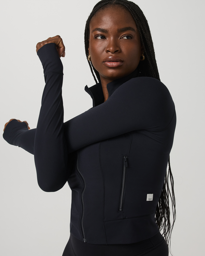 Vuori AllTheForm™ Fitness Jacket Women's Black Workout Jacket | Vuori discount