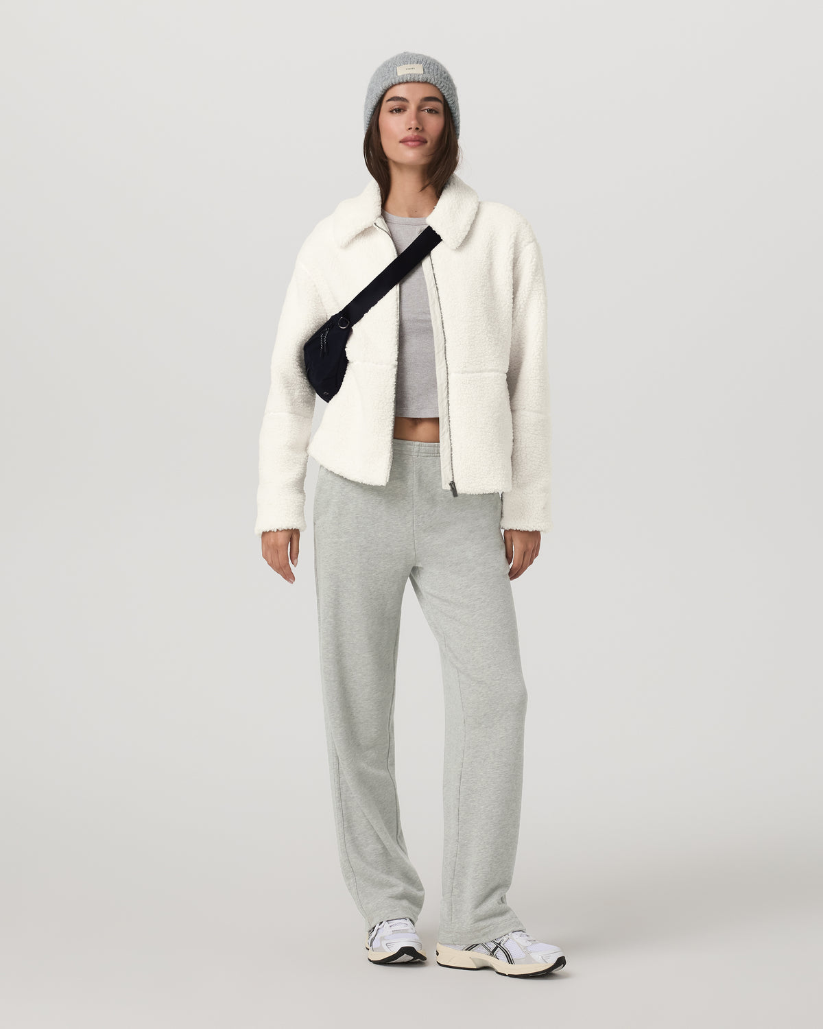 Lou Full Zip Jacket Women's Marshmallow Fleece Jacket | Vuori outlet