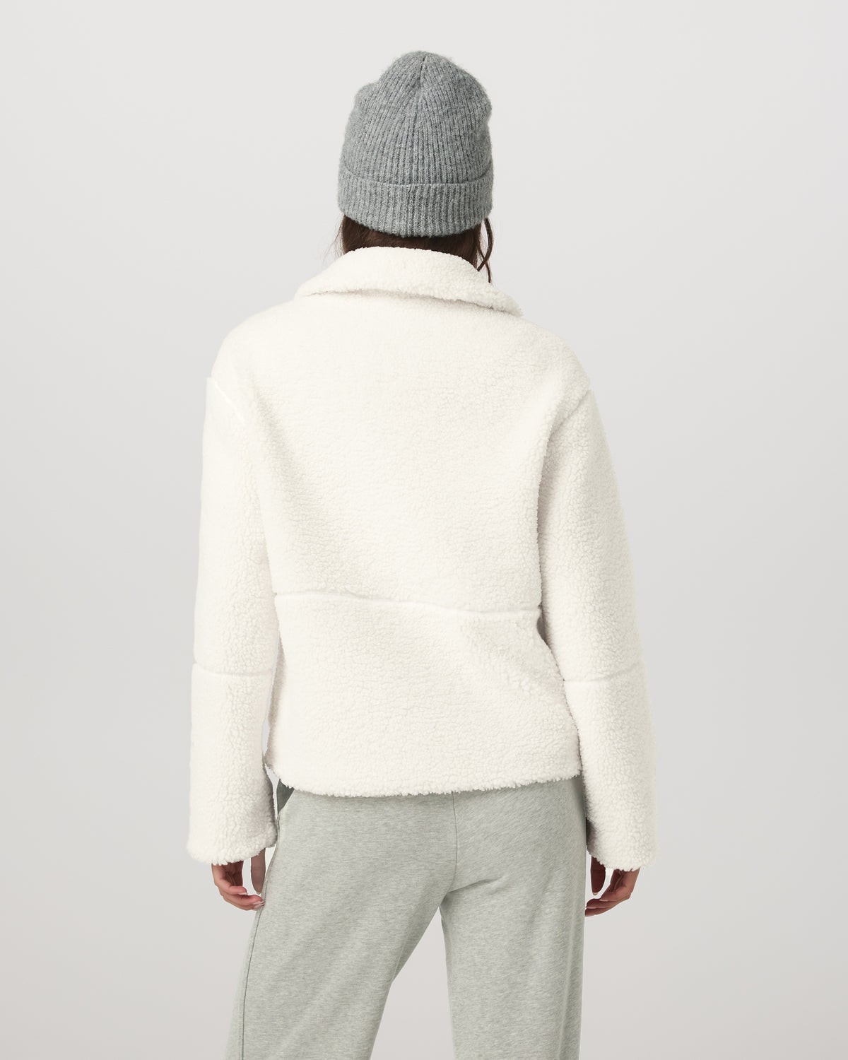 Lou Full Zip Jacket Women's Marshmallow Fleece Jacket | Vuori outlet