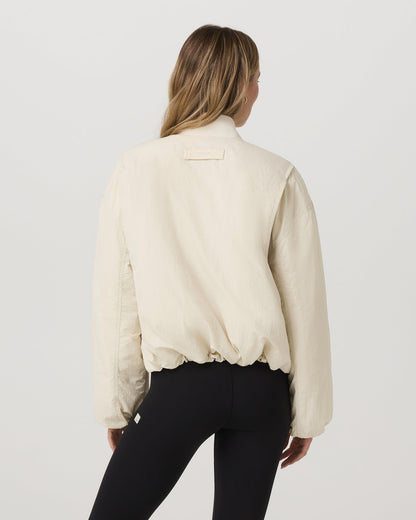 Lund Insulated Jacket Women's Bone Oversized Jacket | Vuori outlet