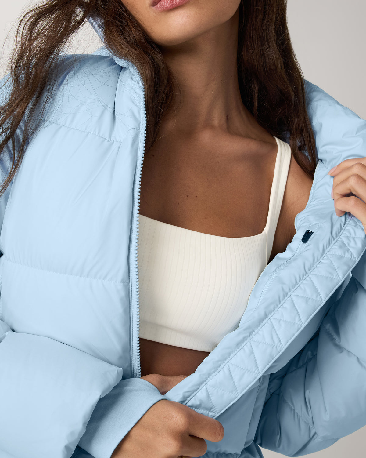 Alta Down Jacket Women's Crystal Blue Puffer Jacket | Vuori sale