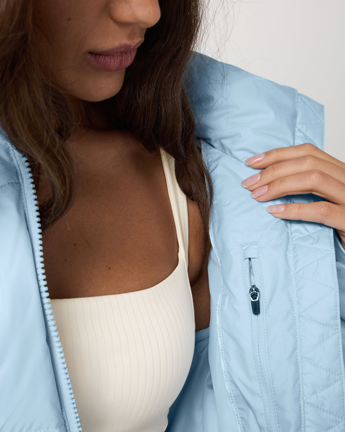 Alta Down Jacket Women's Crystal Blue Puffer Jacket | Vuori sale