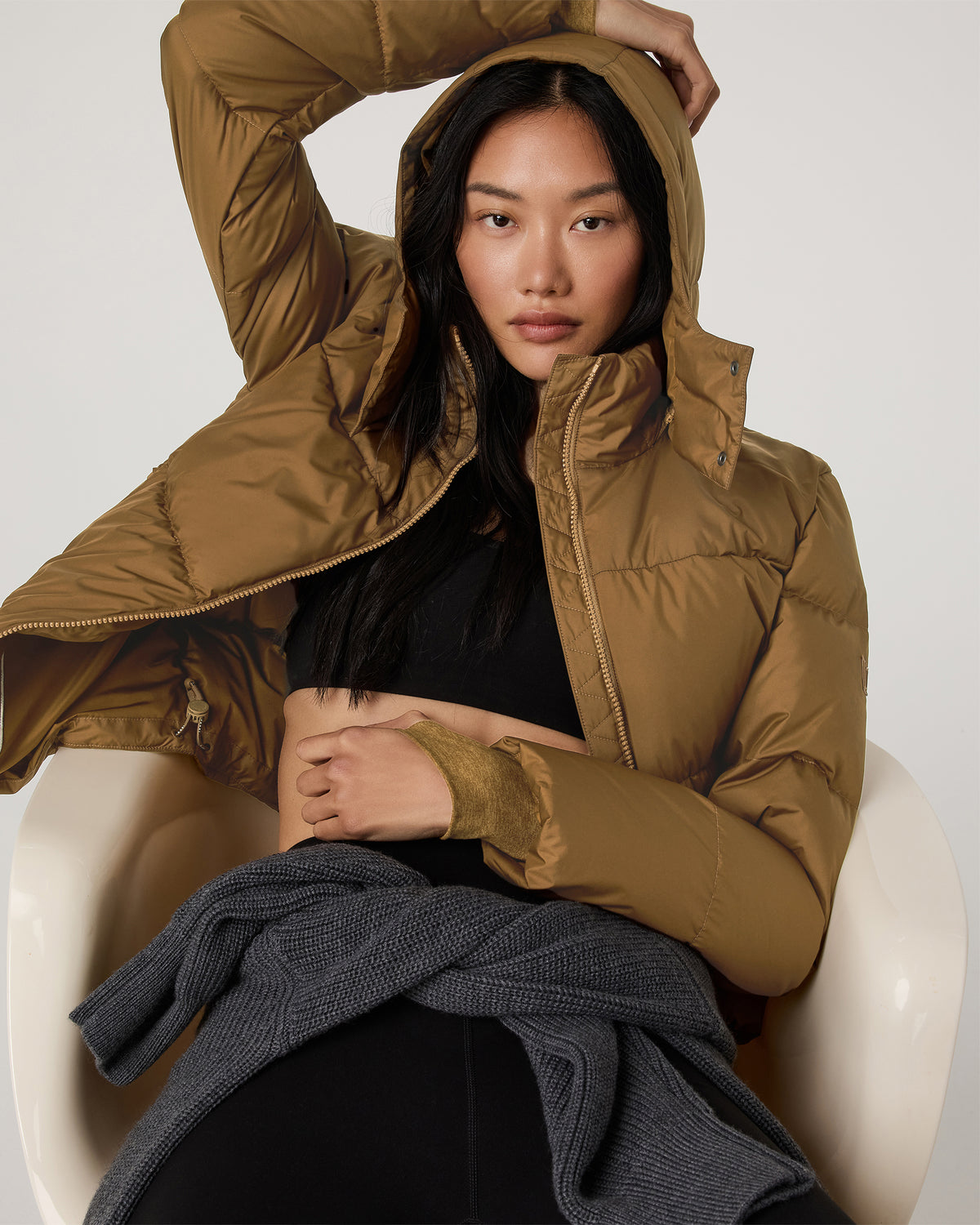 Alta Down Jacket Women's Puffer Jacket in Rum | Vuori onsale