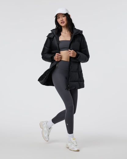 Vail Long Down Jacket Women's Black Jacket | Vuori sale