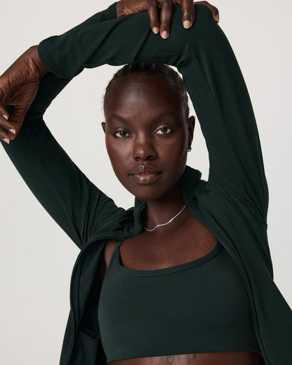 Vuori AllTheFeels™ Full Zip Women's Evergreen Jacket | Vuori online