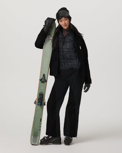Women's Taika Snow Shell Black Ski/Board Jacket | Vuori discount