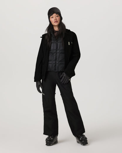 Women's Taika Snow Shell Black Ski/Board Jacket | Vuori discount