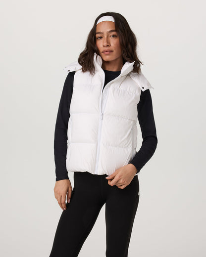 Alta Down Vest Women's White Sleeveless Vest | Vuori outlet
