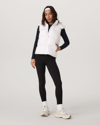 Alta Down Vest Women's White Sleeveless Vest | Vuori outlet