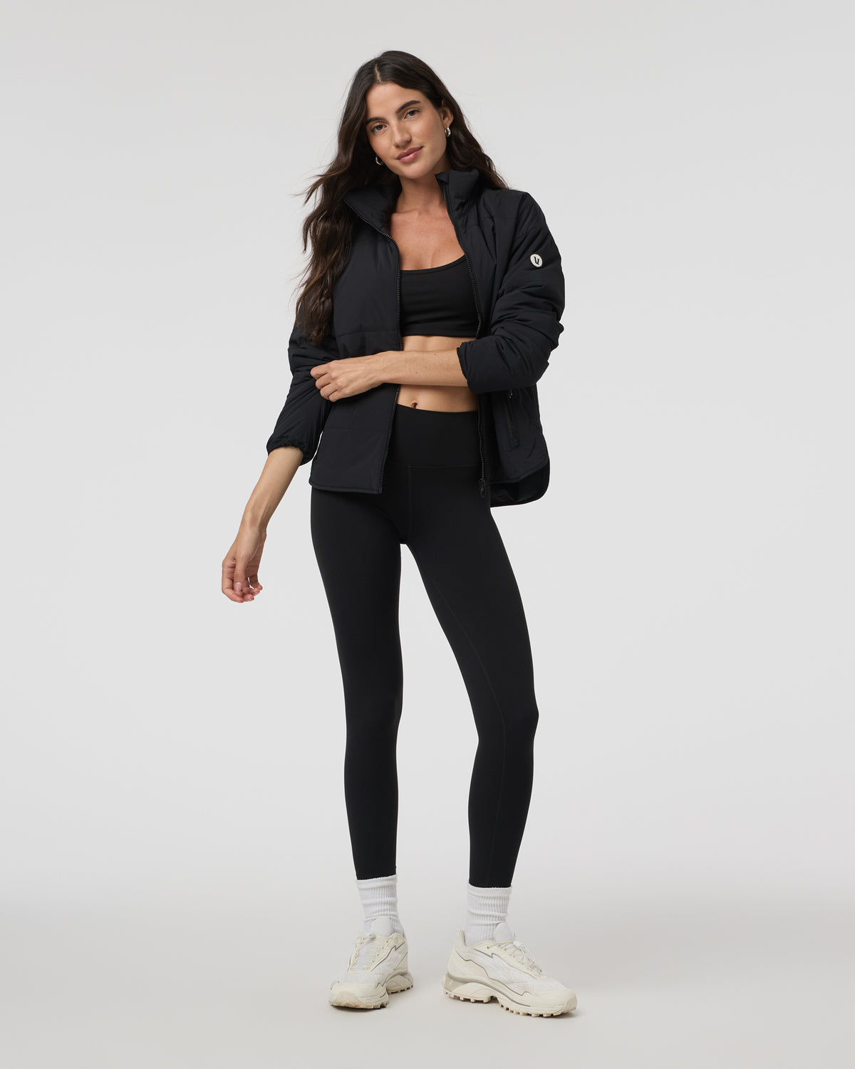 Canyon Insulated Jacket Black Lightweight Jacket | Vuori for sale