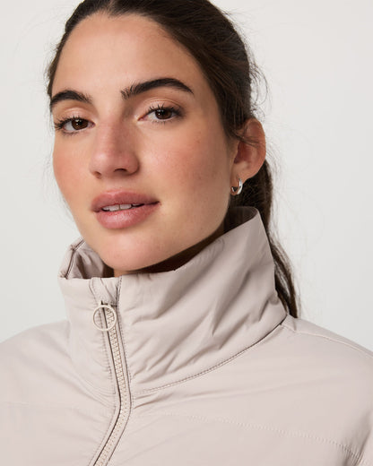Canyon Insulated Jacket Women's Pumice Full-Zip Jacket | Vuori sale