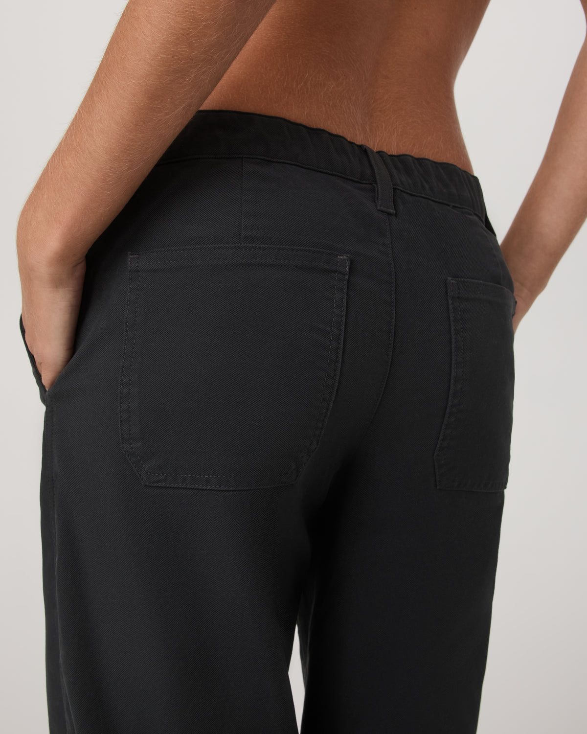 Telluride Twill Pant Women's Washed Black Pants | Vuori sale