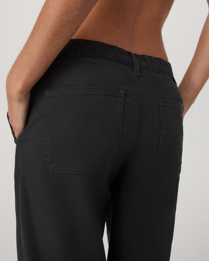 Telluride Twill Pant Women's Washed Black Pants | Vuori sale