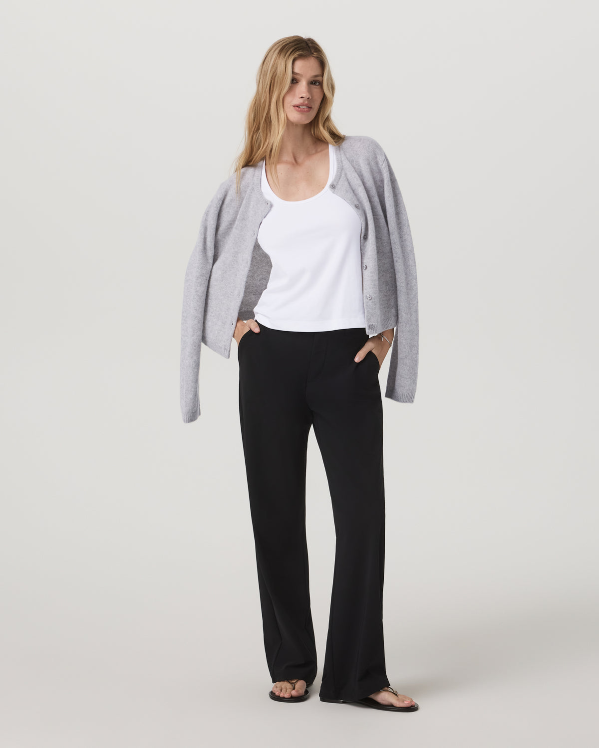 Miles Trouser Women's Black Straight Leg Pants | Vuori shop