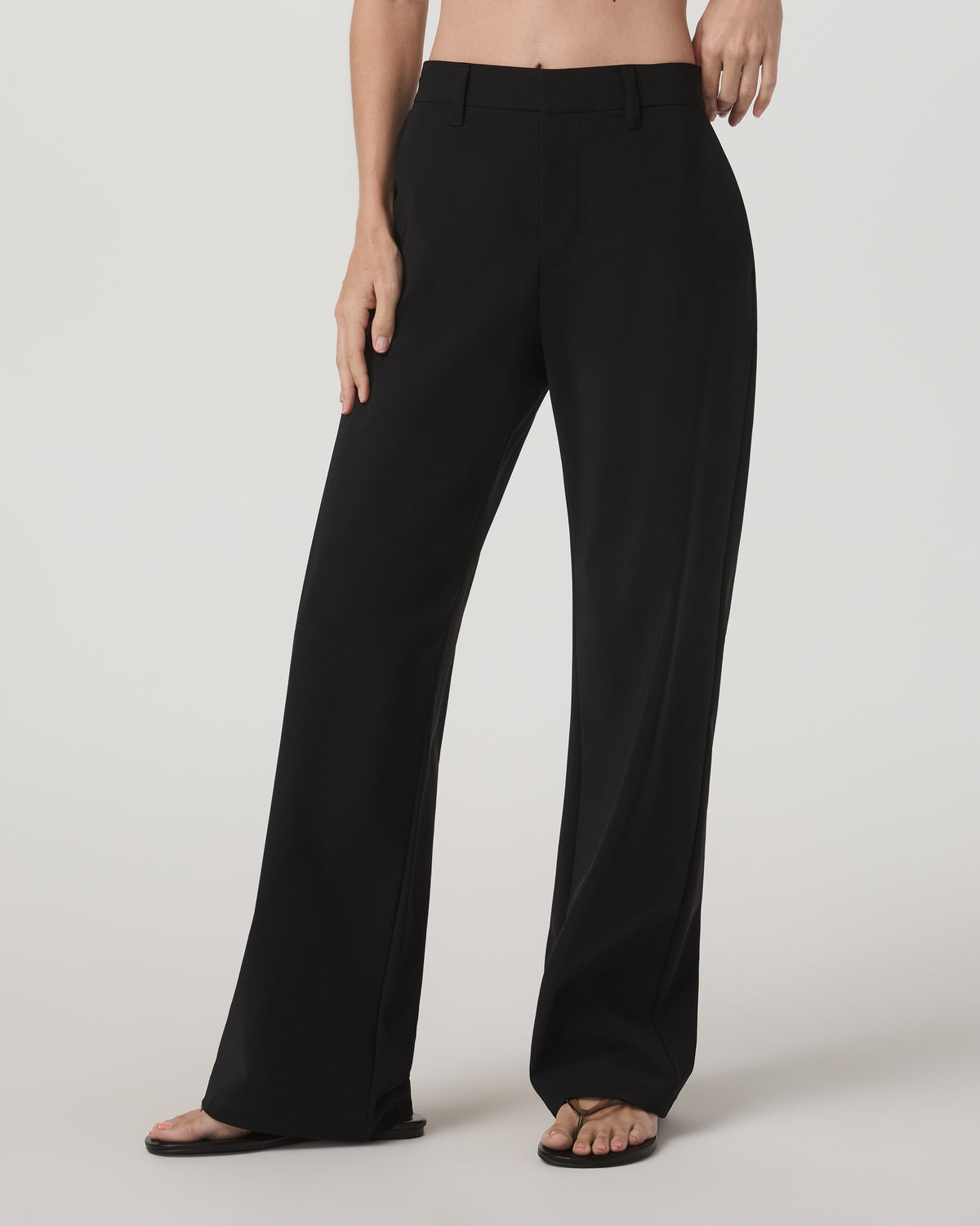 Miles Trouser Women's Black Straight Leg Pants | Vuori shop