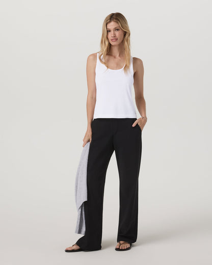 Miles Trouser Women's Black Straight Leg Pants | Vuori shop