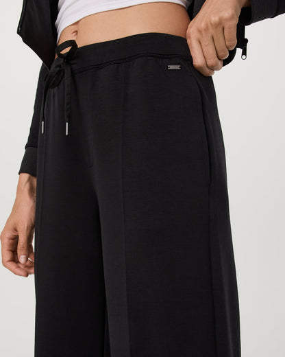 Compose Wideleg Pant Women's Black Mid-High Rise Pant | Vuori sale