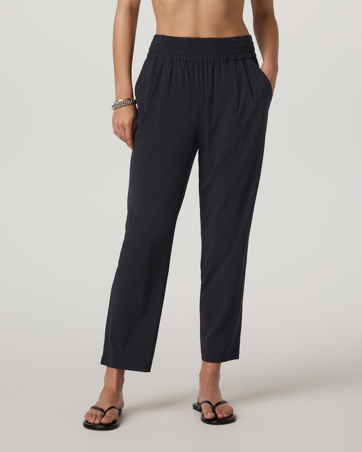Villa Ankle Pant Black | Vuori discount