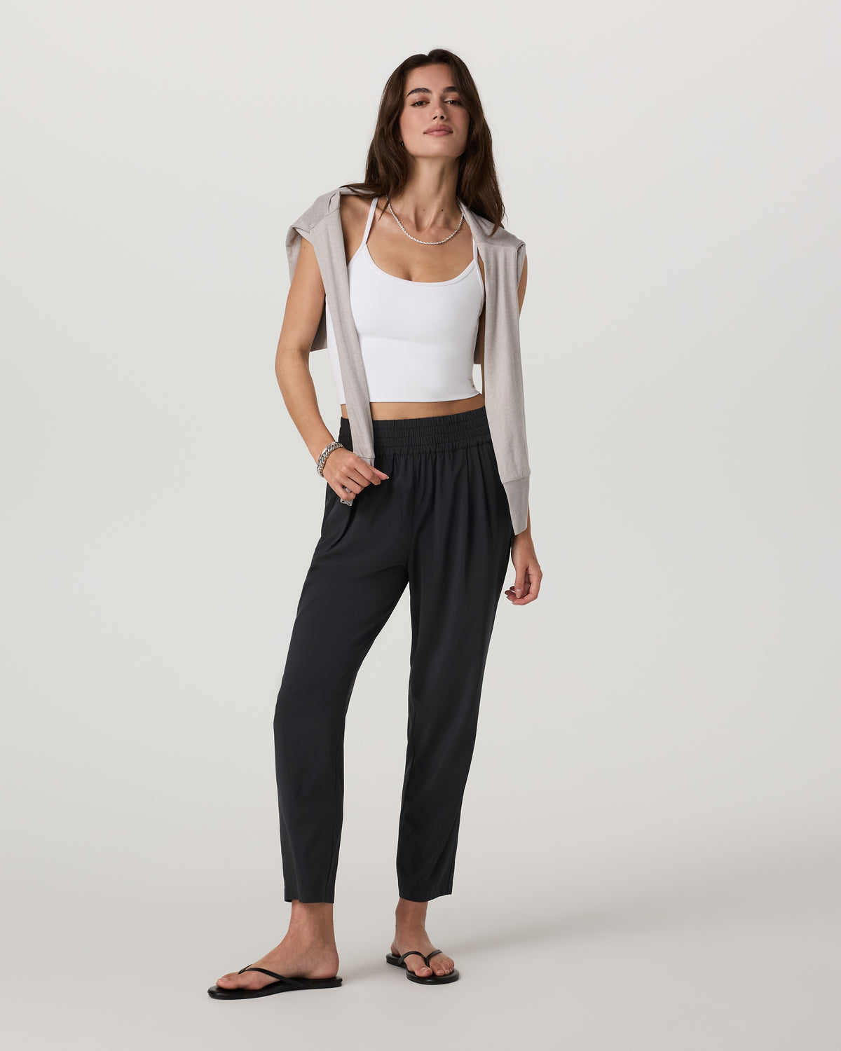 Villa Ankle Pant Black | Vuori discount
