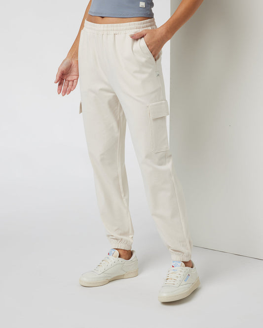 Boyfriend Cargo Sweatpant Milkweed Heather | Vuori for sale