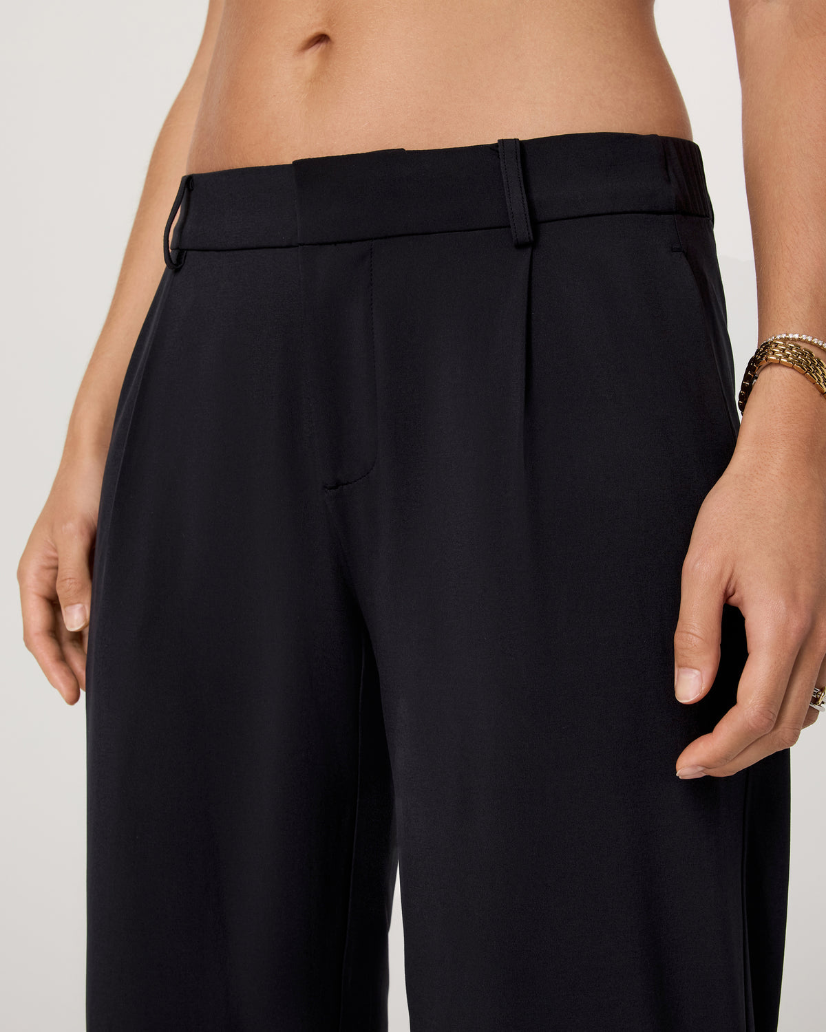 Villa Low Slung Trouser Women's Black Low-Rise Pants | Vuori outlet
