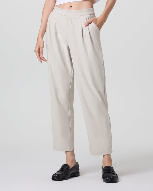 Elevation Ankle Trouser Ecru Heather | Vuori shop