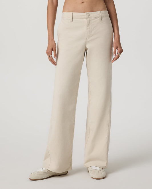 Telluride Twill Pant Women's Bone Mid-Low Rise Pants | Vuori onsale