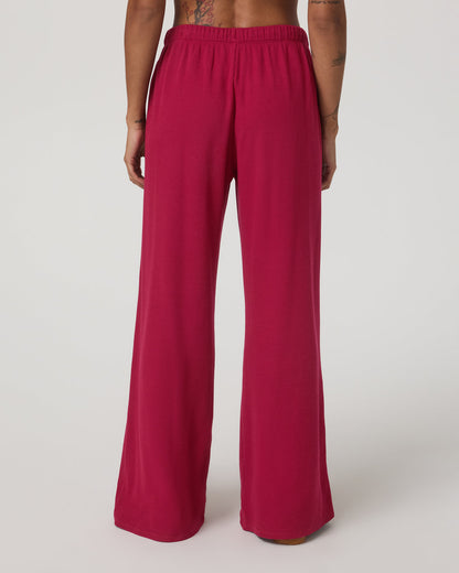Waffle Wideleg Pant Women's Strawberry Waffle Knit Pant | Vuori discount