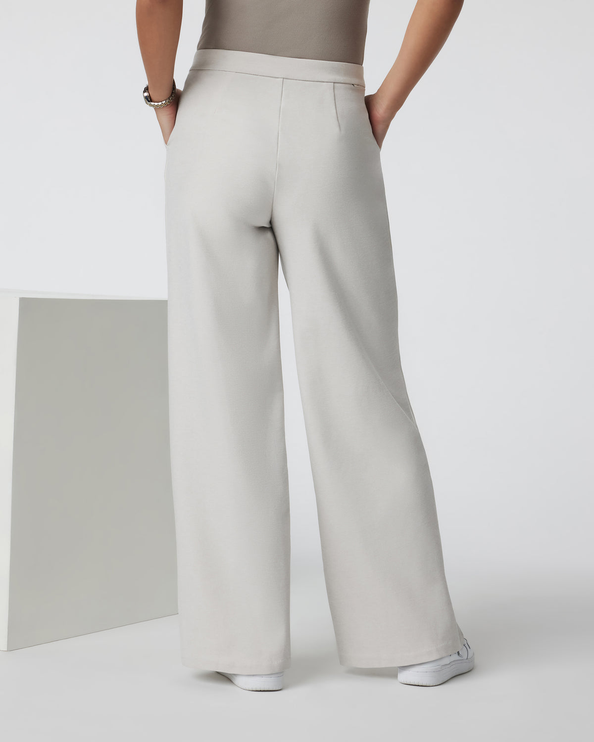 Elevation Trouser-Short Ecru Heather | Vuori discount